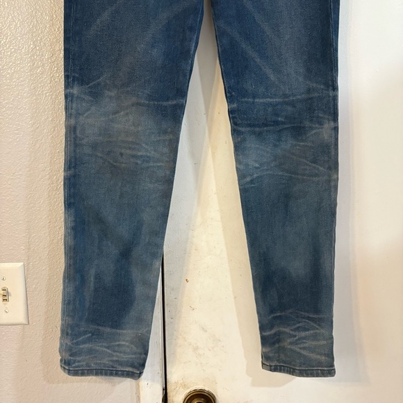 Diesel Jeans D-Rifty Slim Low Waist 08701 Stretch 26 Distressed Aged Dirty Ugly - Picture 2 of 12